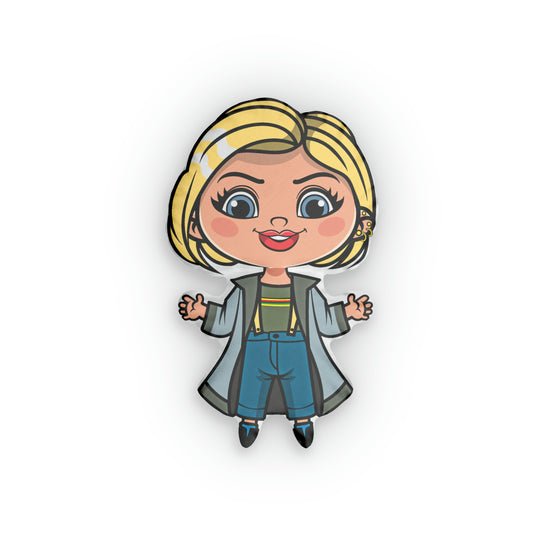 The 13th Doctor Shaped Pillows - Fandom-Made