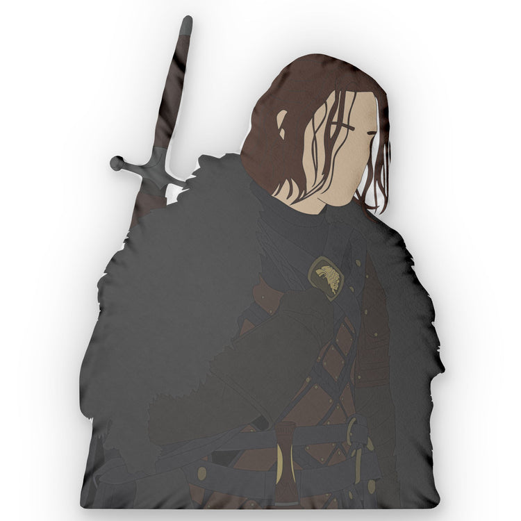 Cregan Stark-Shaped Pillow - Fandom-Made