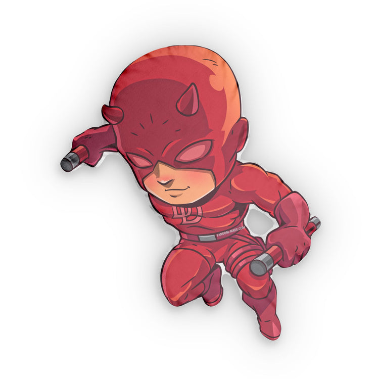 Daredevil-Shaped Pillow - Fandom-Made