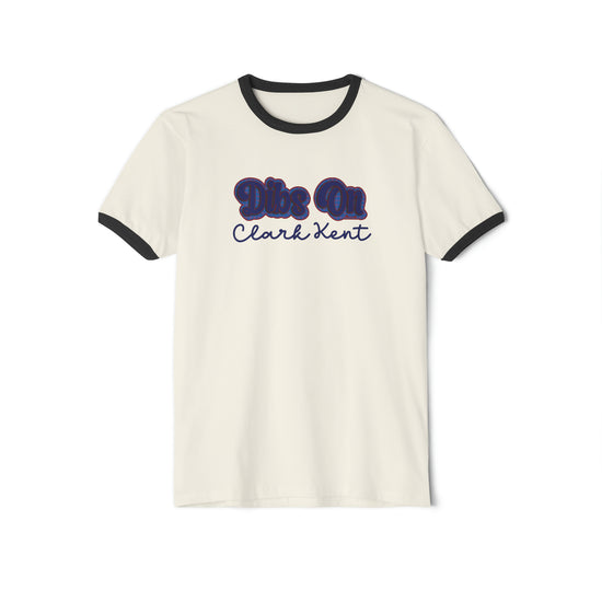 Dibs On Clark Kent Ringer T-Shirt - Fandom-Made