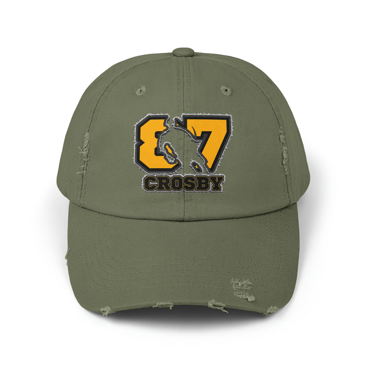 Crosby Distressed Cap - Fandom-Made