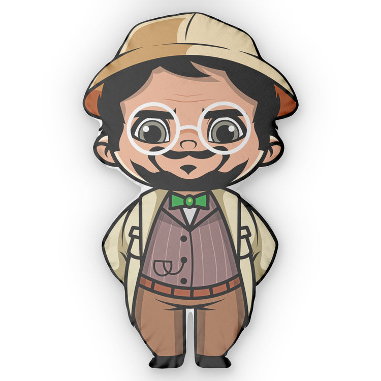 Professor Shelly Oberon-Shaped Pillow