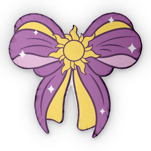 Rapunzel Bow-Shaped Pillow - Fandom-Made