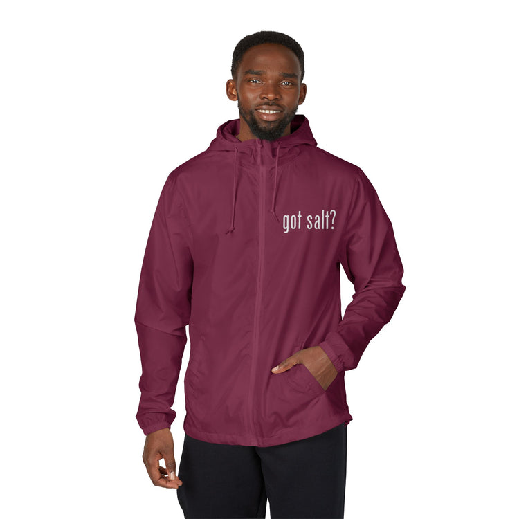 Got Salt Unisex Full-Zip Windbreaker Jacket