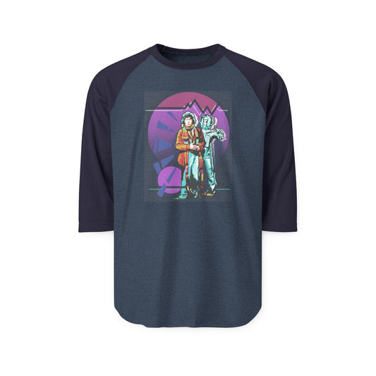 The Fourth Doctor 3/4 Raglan Shirt - Fandom-Made