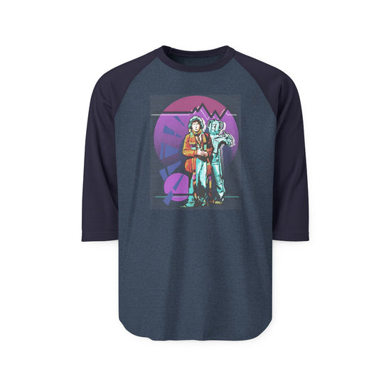 The Fourth Doctor 3/4 Raglan Shirt - Fandom-Made