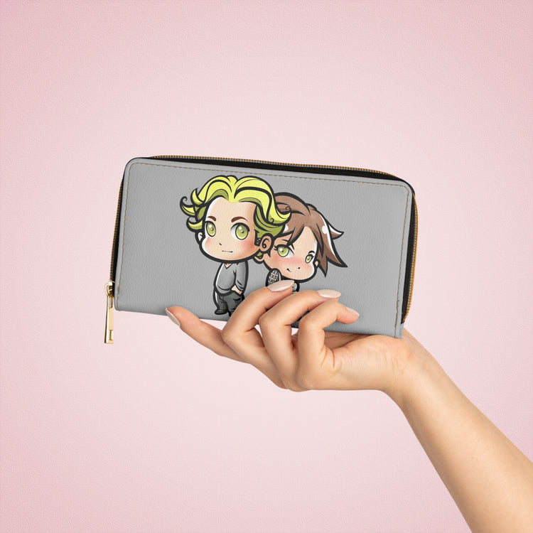 Alice and Jasper Cullen Zipper Wallet - Fandom-Made