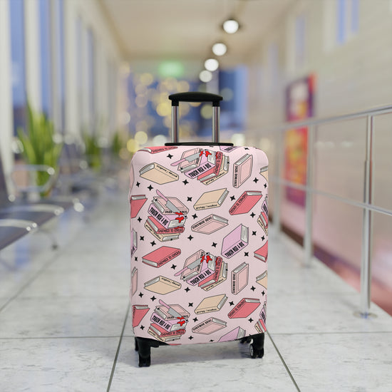 Romance Books Luggage Cover - Fandom-Made