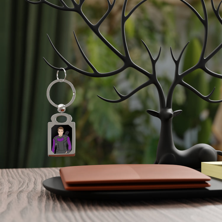 Hawkeye Keyring - Fandom-Made