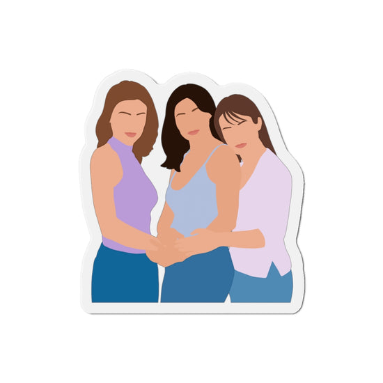 Charmed Trio Die-Cut Magnet - Fandom-Made