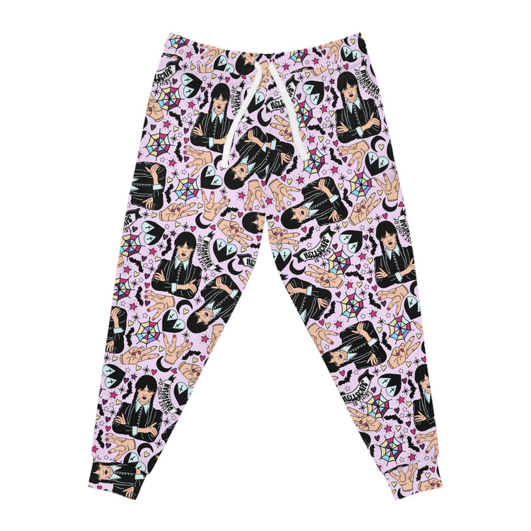 Wednesday All Over Print Joggers - Fandom-Made