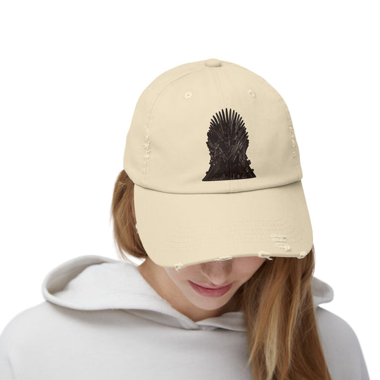 The Iron Throne Distressed Cap - Fandom-Made