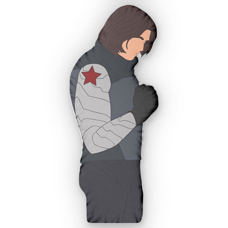 Winter Soldier-Shaped Pillow - Fandom-Made