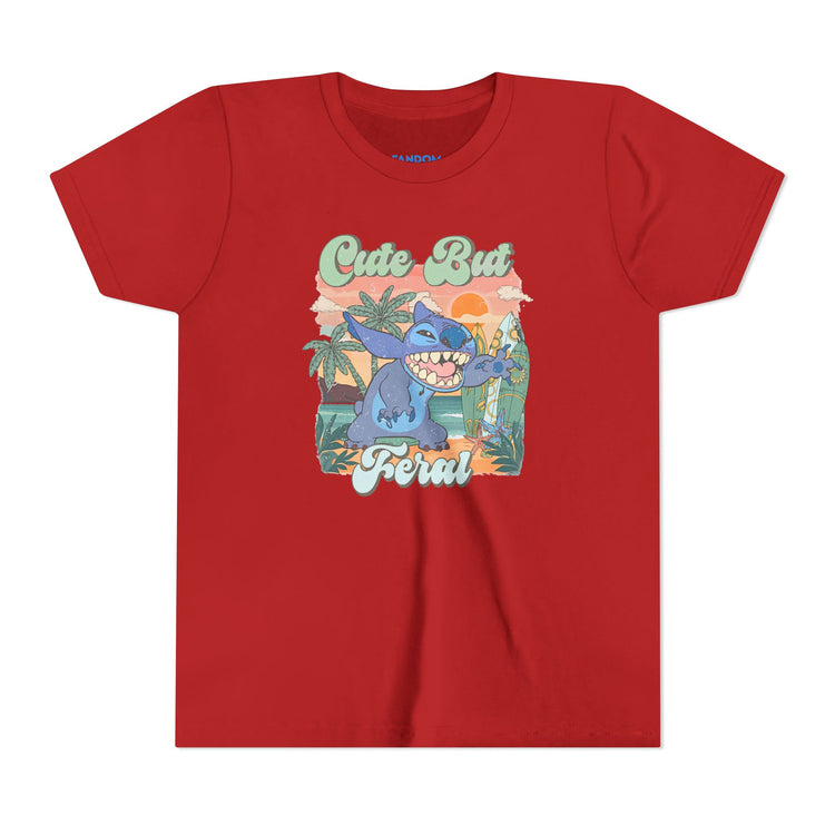 Cute But Feral Youth Tee - Fandom-Made