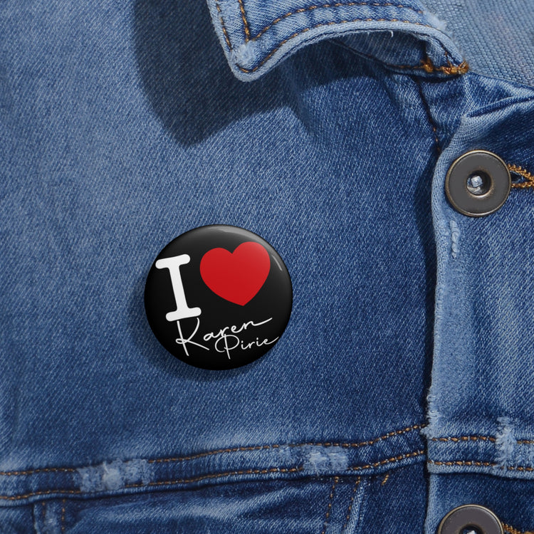 I Love Karen Pirie Pin - Fandom-Made