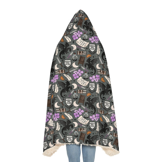 Fourth Wing Collage Snuggle Blanket - Fandom-Made