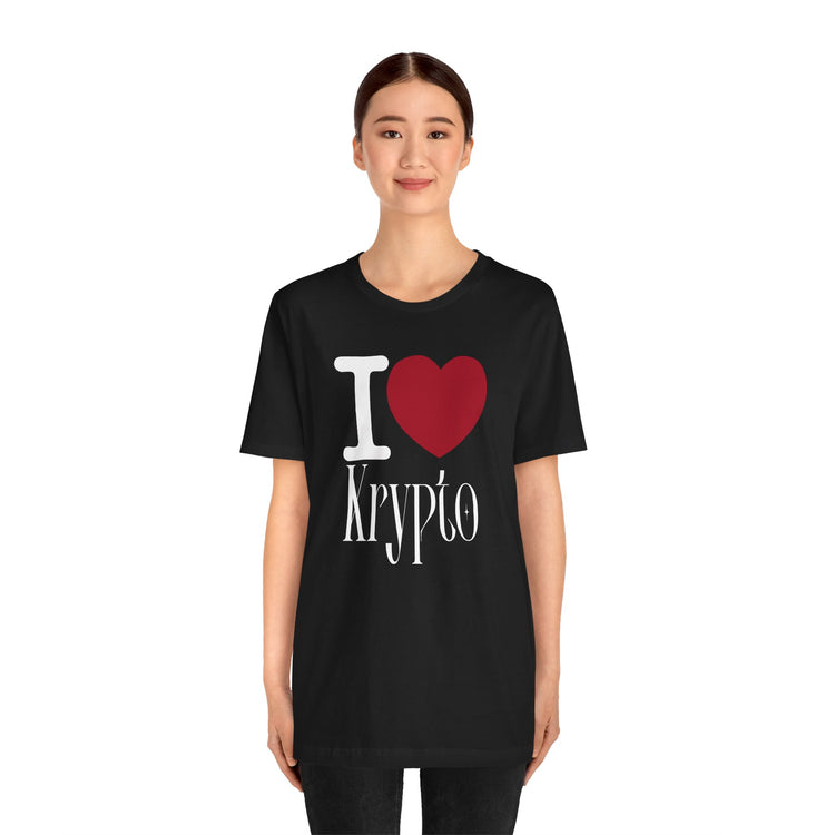I Love Krypto T-Shirt - Fandom-Made