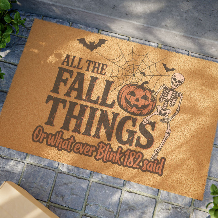 All The Fall Things Doormat