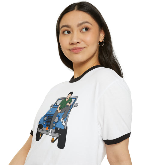 Stiles Stilinski And Jeep Ringer T-Shirt - Fandom-Made