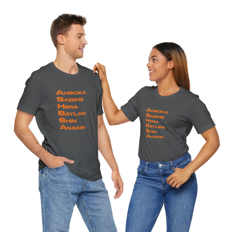 Ahsoka Names Unisex T-Shirt - Fandom-Made