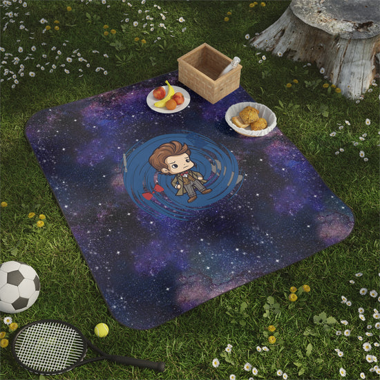 Timey Wimey Eleventh Doctor Picnic Blanket - Fandom-Made