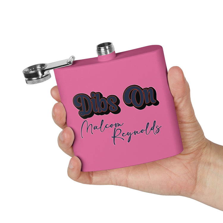 Dibs On Malcolm Reynolds Flask - Fandom-Made