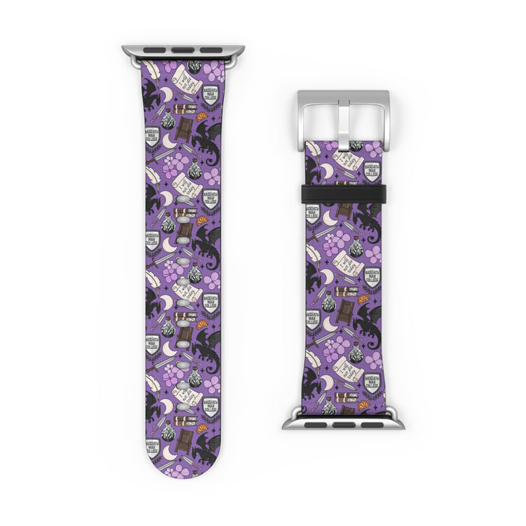 Fourth Wing Collage Watch Band - Fandom-Made