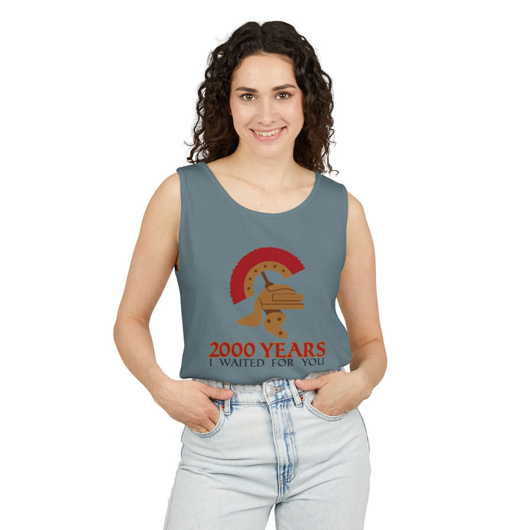 2000 Years I Waited Tank Top - Fandom-Made
