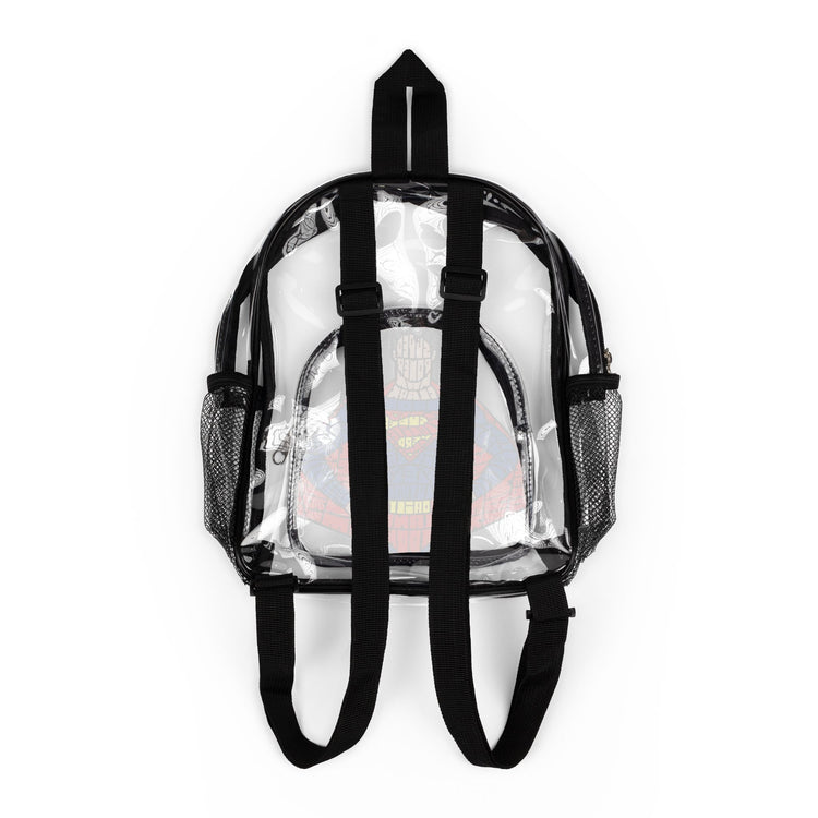 Kryptonian Calligram Clear Stadium Backpack - Fandom-Made