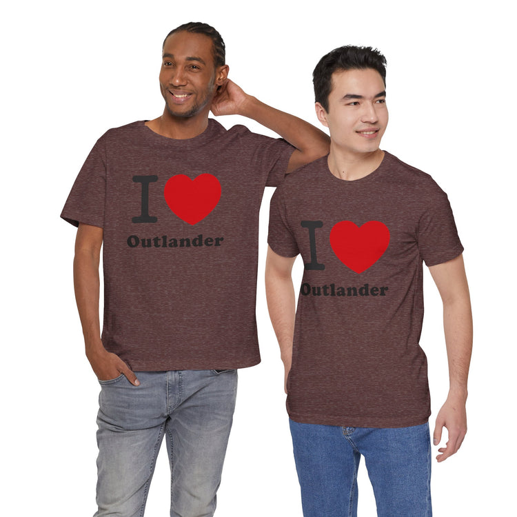 I Love Outlander T-Shirt - Fandom-Made