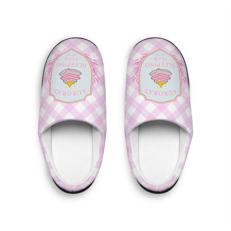 Aurora's Sleeping Club Women's Slippers - Fandom-Made