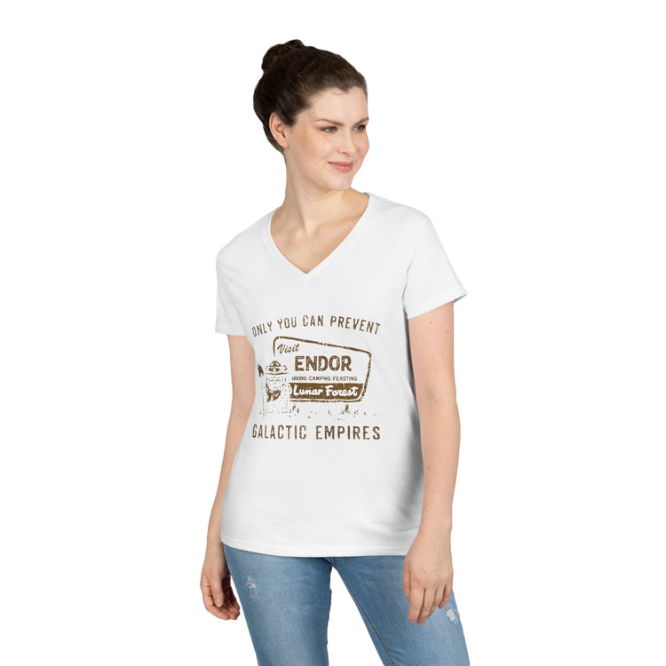 Only You Can Prevent Galactic Empires V-Neck Tee - Fandom-Made