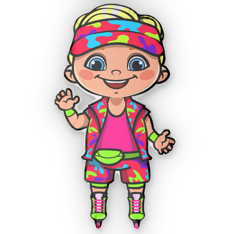 Skater Ken-Shaped Pillow - Fandom-Made
