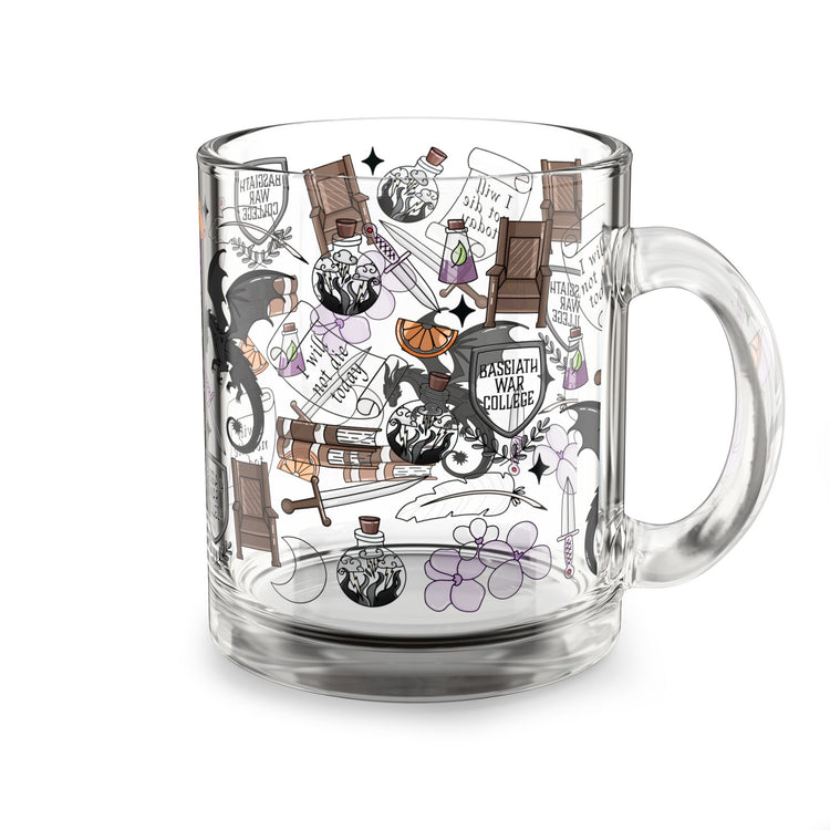 Fourth Wing Collage Mug - Fandom-Made