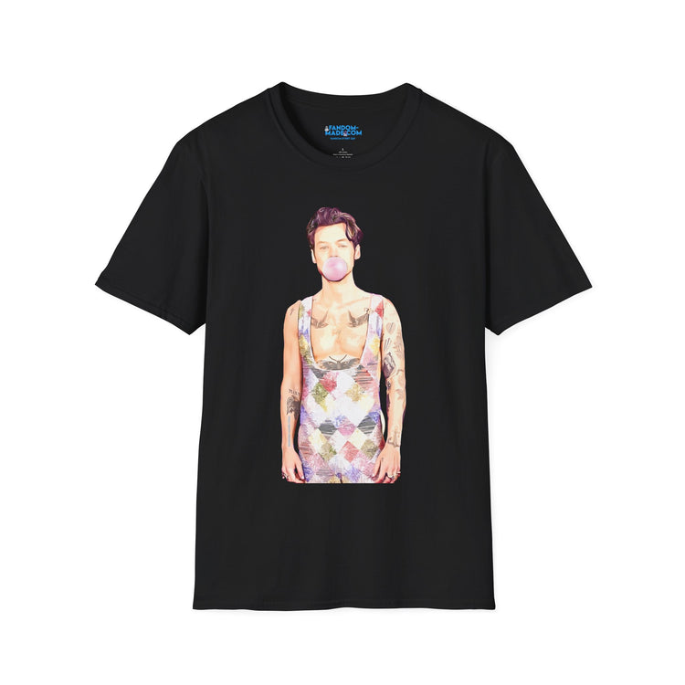 Harry Styles Bubblegum Unisex Softstyle T-Shirt - Fandom-Made