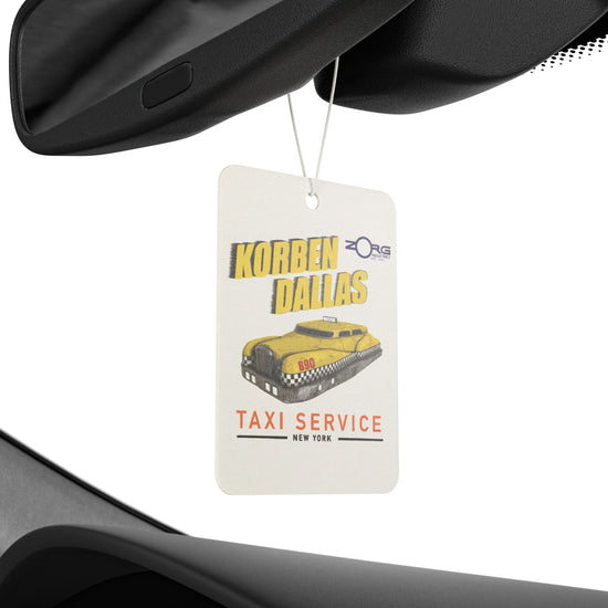Korben Dallas Taxi Service Air Freshener - Fandom-Made