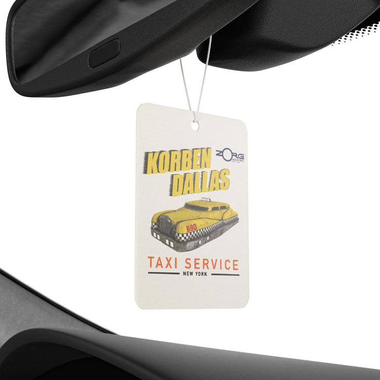 Korben Dallas Taxi Service Air Freshener - Fandom-Made