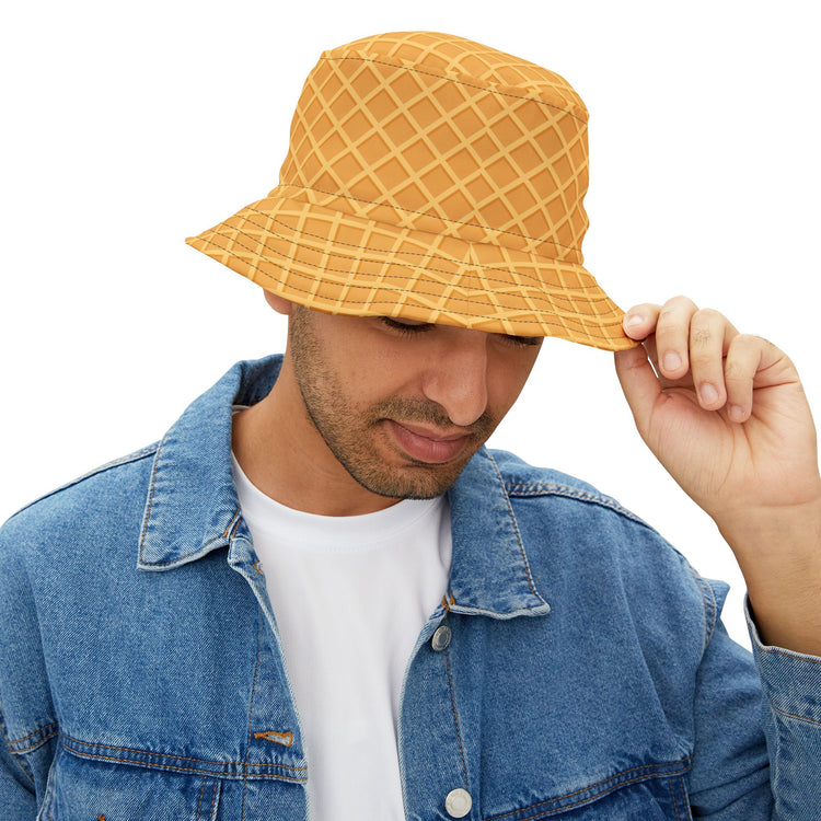 Waffle Bucket Hat - Fandom-Made