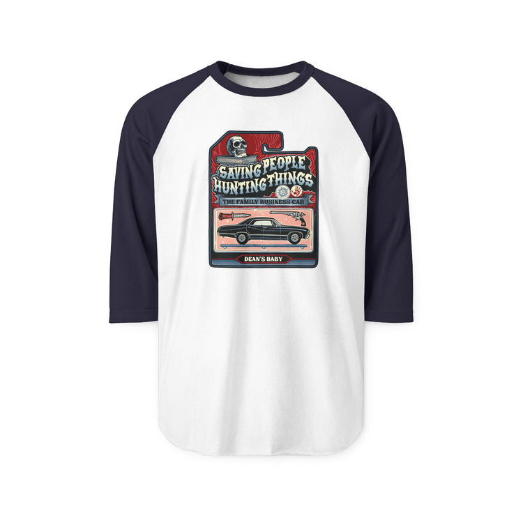 Dean's Baby 3/4 Raglan Shirt - Fandom-Made