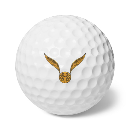 Golden Snitch Golf Balls