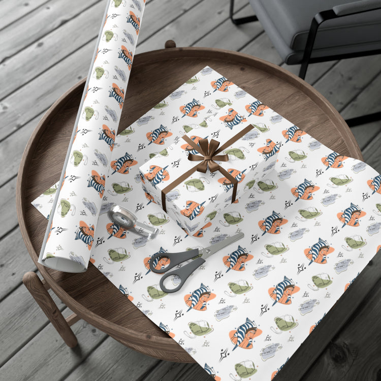 Ahsoka Tano Gift Wrap - Fandom-Made