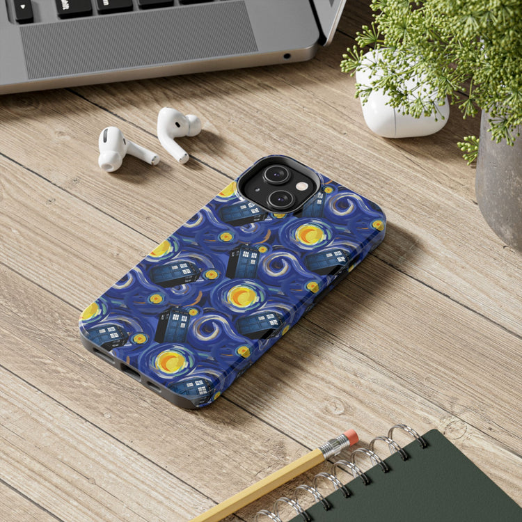 Tardis Night Phone Case - Fandom-Made