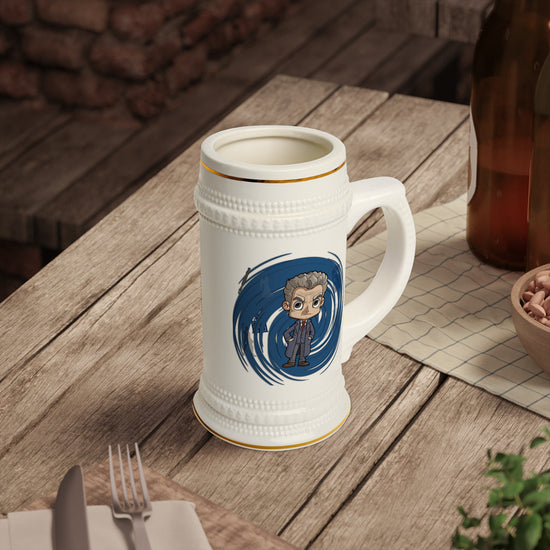 Timey Wimey Twelfth Doctor Beer Stein - Fandom-Made