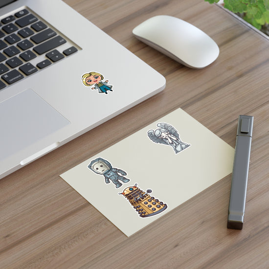 Doctor Who Sticker Sheets Set 2 - Fandom-Made