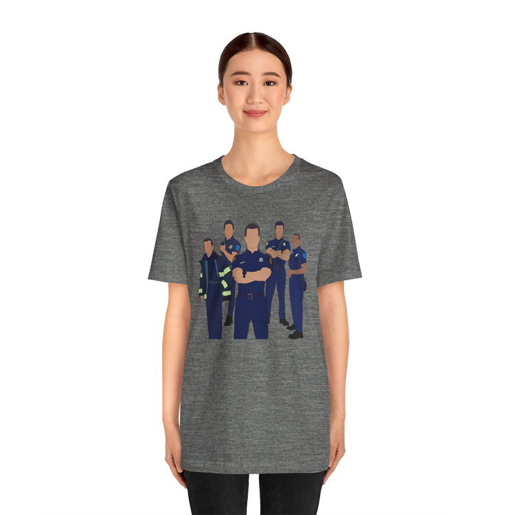 9-1-1 Group T-Shirt - Fandom-Made