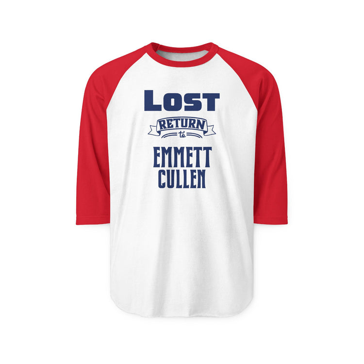 Lost Return To Emmett Cullen 3/4 Raglan Shirt - Fandom-Made