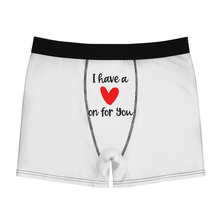 Heart On Men's Boxer Briefs - Fandom-Made