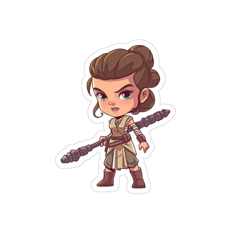 Rey Skywalker Transparent Stickers - Fandom-Made