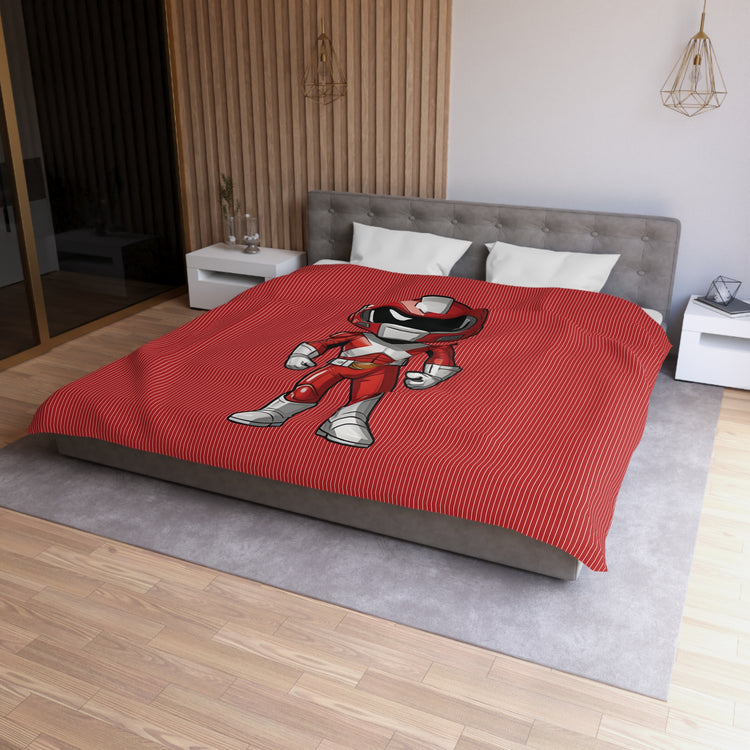 Red Ranger Duvet Cover - Fandom-Made