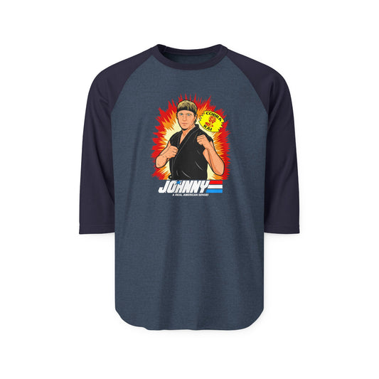 GI Johnny 3/4 Raglan Shirt - Fandom-Made